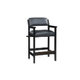 Hathaway Cambridge 30-In High Top Spectator Chair | Black | NG2556-BK BG2556-BK