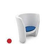 Ledge Lounger Affinity Collection Outdoor Chair Seat Cushion | Premium 1 Jockey Red | LL-AF-CR-SC-P1-4603
