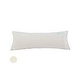 Ledge Lounger Essentials | Rectangular Bolster Throw Pillow | 7" x 18" | Standard Fabric Oyster | LL-TP-R718-STD-4642