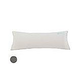 Ledge Lounger Essentials | Rectangular Bolster Throw Pillow | 7" x 18" | Standard Fabric Charcoal Grey | LL-TP-R718-STD-4644