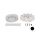 Pentair In-Floor formerly A&A Manufacturing PDR2 10" Drain Retro Fit Kit | Black | 564797 | 290244