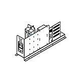 Pentair PowerMax Control Panel Mounting Bracket | 5C7103
