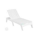Ledge Lounger Mainstay Collection Chaise | White | LL-MS-C-WH