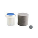 Pentair In-Floor formerly A&A Manufacturing G4 / G4V Floor Fitting Assembly No Riser | Dark Gray | 574709