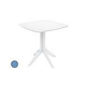 Ledge Lounger Mainstay Collection 30" Square Outdoor Bistro Table | Sky Blue | LL-MS-BT-30SQ-SB