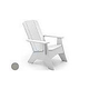 Ledge Lounger Mainstay Collection Outdoor Adirondack | Gray | LL-MS-A-GRY | LL-MS-A-R-GRY