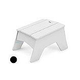 Ledge Lounger Mainstay Collection Outdoor Adirondack Ottoman | Black | LL-MS-AO-BK