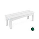 Ledge Lounger Mainstay Collection Outdoor 52" Dining Bench | Green | LL-MS-DB52-GN