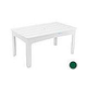 Ledge Lounger Mainstay Collection Rectangular Outdoor Dining Table | 63" x 36" | Green | LL-MS-DT-63RT-GN