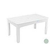 Ledge Lounger Mainstay Collection Rectangular Outdoor Dining Table | 75" x 36" | Sage Green | LL-MS-DT-75RT-SG