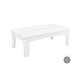 Ledge Lounger Mainstay Collection Outdoor Rectangular Coffee Table | Gray | LL-MS-CT-RT-GRY