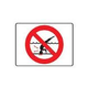 Inlays 4" x 6" Plastic Stickon Depth Marker | No Diving | P411500