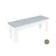Ledge Lounger Mainstay Collection Outdoor 52" Dining Bench Cushion | Standard Fabric Taupe | LL-MS-DB52-C-STD-4648