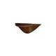 Bobe 24" Wall Mounted Half Bowl | 7" Tall | Copper | CWMPPLP-24