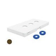 Ledge Lounger Outdoor Games Collection Washers | Brown | LL-GM-WS-BN