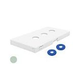 Ledge Lounger Outdoor Games Collection Washers | Sky Blue | LL-GM-WS-SB
