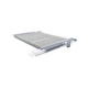 Brilliant Wonder 36" LED Waterfall 2 with 12" Lip Clear | Bottom Port with 100' Cord | 25776-330-120