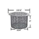 Aladdin Basket for Nor-Cal Eagle Powder Coated Skimmer | B-30