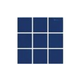 National Pool Tile Unglazed 2x2 Series | Bull Nose | Sapphire Sky | 0R08 S886MS1P