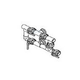 Waterco Manual 5-Valve 6" Commercial Manifold for Single Vertical Filter with 6" Flange Ports | M5VF6X6