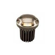FX Luminaire 6 LED Zone Dimming In-Grade Light | Nickel Plate | Ground Wash 180 Degree | FCZD6LEDGW180NP
