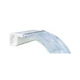 Natural Wonders 48" Rainfall with 9" Lip Back Port | White | 25587-430-900
