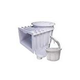 Custom Molded Product In-Ground Gunite Skimmer with Flowskim Basket | White Body | White Cover/Collar | 2" Socket | 25100-150-000