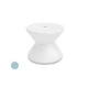 Ledge Lounger Signature Collection 14" Side Table with Umbrella Hole | Frost | LL-SG-ST-14H-FS