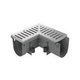 AquaStar 90Deg. Sump Dry Deck Deck Drain | Medium Gray | DD6117