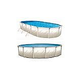Pretium 12' Round 52" Steel Wall Pool Assy Only w/ Skimmer & Return | PPREGLXDUN-1252SSSTSSFB0-WS