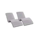 SR Smith Destination Series In-Pool Lounger | Set of 2 | Gray | DS-1-52-2PK
