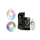 PAL Lighitng Evenglow Multi-Color LED Light & Transformer Kit | 7W 12V Spa Light & 30W 12V Pool Light | 55W 12VDC Transformer | 64-EGL-80-64-EGM-80-42-PCR-2DW-60-E