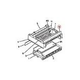 Pentair Rear Tile Rail Assembly | 20011401