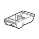 Hayward PoolVac V-Flex Open Lower Body | AXV230D-237