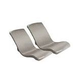 SR Smith Destination Series In-Pool Rocking Lounge Chair | Set of 2 | Fashion Gray | DS-2-56-2PK
