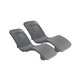 SR Smith R-Series Rotomolded In-Pool Lounger | Set of 2 | Gray | RS-1-20-2PK
