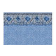 12' x 18' Oval Athena Pattern E-Z Bead 20 Mil Liner | 4000 Series - Heavy Duty (HD) Beaded Liner | 5-1812 ATHENA 2