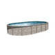 Azor 18' x 33' Oval Above Ground Pool Sub-Assembly Only | 54" Wall | PAZOCNV-YE183354RRRRRRI10-TS