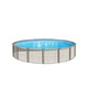 Azor 27' Round Above Ground Pool | Basic Package 54" Wall | 182401