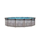 Regency LX 18' Round Resin Hybrid Above Ground Pool | Basic Package 54" Wall | 182435