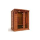 Golden Designs Maxxus 3-Person Full Spectrum Near Zero EMF FAR Infrared Carbon Sauna | Red Cedar | MX-M306-01-FS CED