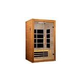Golden Designs Dynamic Toulouse 2-Person Ultra-Low EMF FAR Infrared Sauna | Hemlock | DYN-6208-01