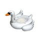 Blue Wave Elegant Giant Swan 73" Inflatable Ride-On Pool Float | NT2672