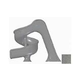Global Pool Products Tsunami Swimming Pool Slide with LED Light | Sandstone | GPPSTS-SAND-LED
