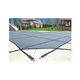 GLI 12-Year Secur-A-Pool Mesh Safety Cover | Rectangle 20' x 44' Gray | 202044RESAPGRY