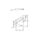 SR Smith Pool Slide Stainless Steel Off-Set Leg | 75-209-5879