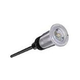 J&J Electronics PureWhite VU Nicheless LED Pool and Spa Light Fixture | 20W 12V 100' Cord | LPL-R2W-12-100 25051