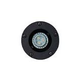 Sollos Inground LED Light Fixture with Trim Ring | 5" Natural Metal - Composite Black | IGT049-CB 996100