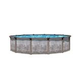 Regency LX 24' Round Resin Hybrid Above Ground Pool | Ultimate Package 54" Wall | 184827