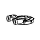 Raypak Inlet / Outlet Bronze Header | 014619F